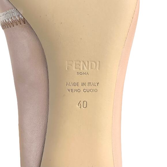 Fendi Vitello Promenade Heeled Boots - Picture 9 of 10